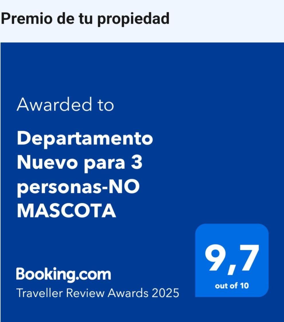 Apartment Departamento Nuevo 3 Personas-no Mascota